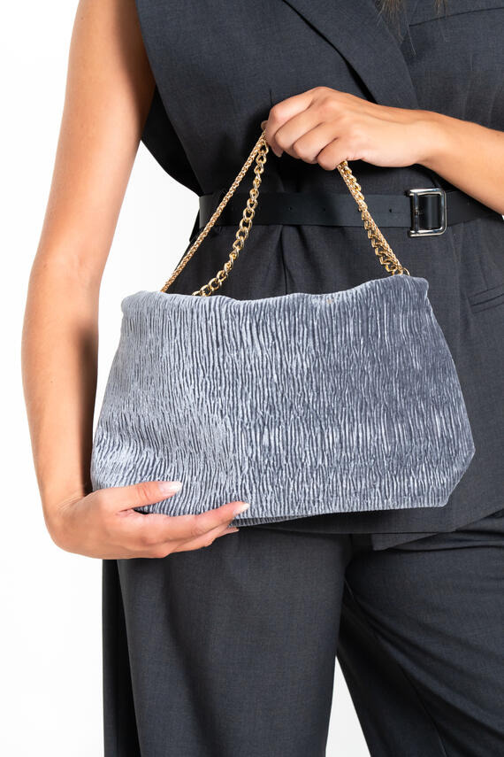FIORENZA AMADORI FF27415 WOMEN'S VELVET CLUTCH