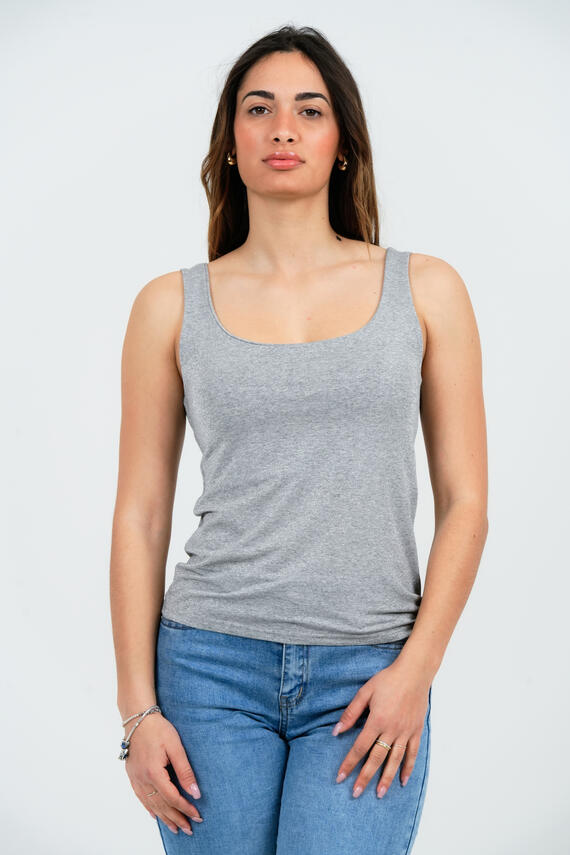 TOP DONNA SPALLA LARGA LUREX FIORENZA AMADORI T1459
 