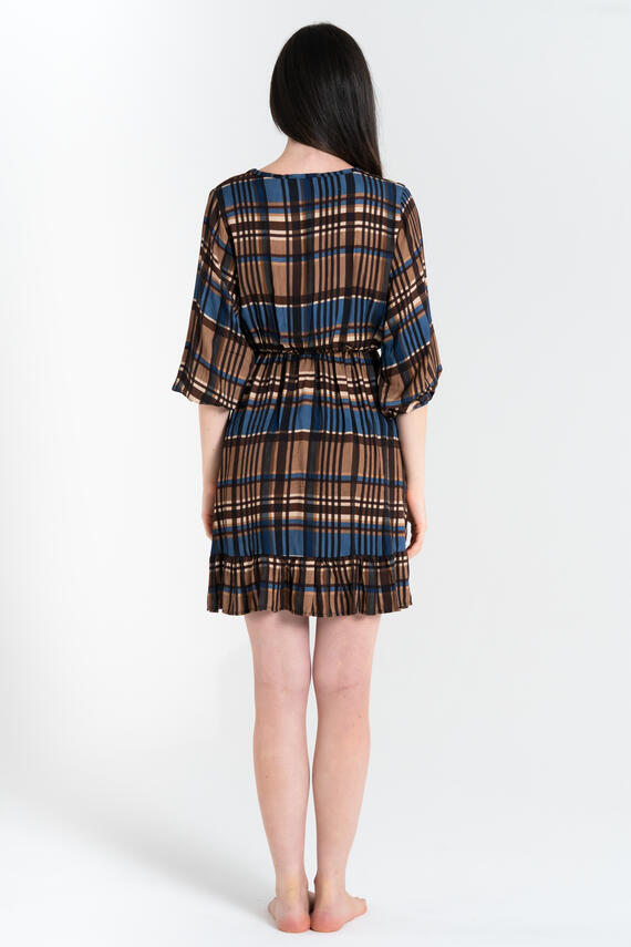 FIORENZA AMADORI 34753 SCHOTTISCHES KURZES KLEID FÜR DAMEN