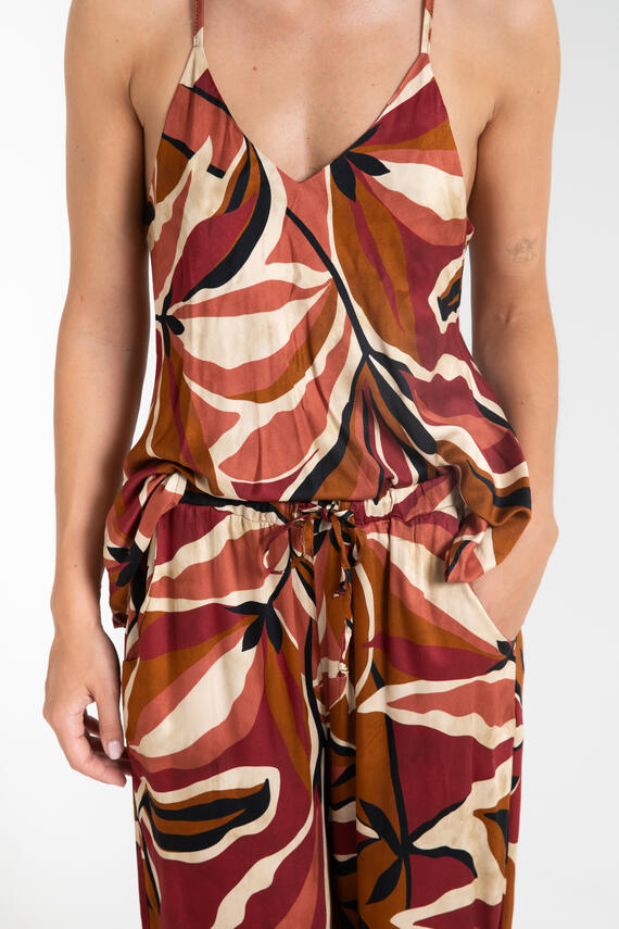 TOP DONNA FANTASIA ETNICA FIORENZA AMADORI EX-M713 