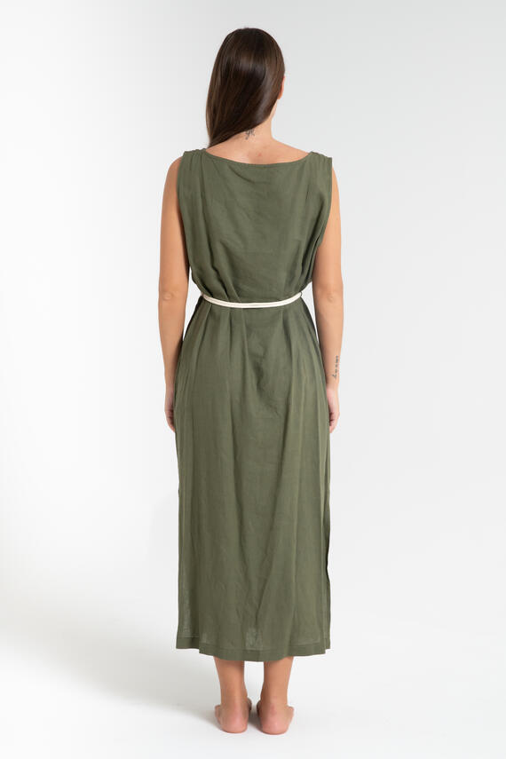 ABITO DONNA LUNGO IN LINO FIORENZA AMADORI 7853
 