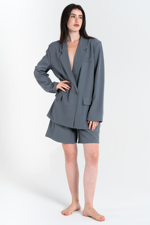 BERMUDA VITA ALTA DONNA GESSATO FIORENZA AMADORI 53461