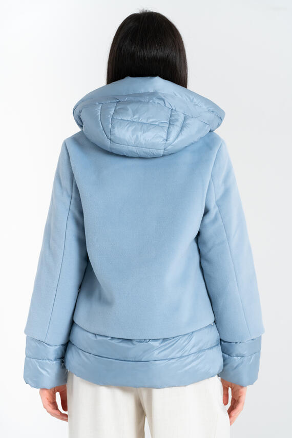 FIORENZA AMADORI HW106 DAMEN-DAUNENJACKE MIT HOHEM KRAGEN