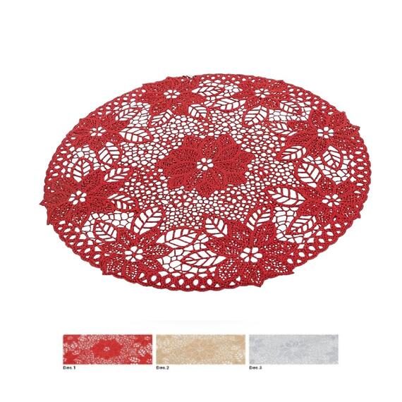 Reine Christmas Round Placemat