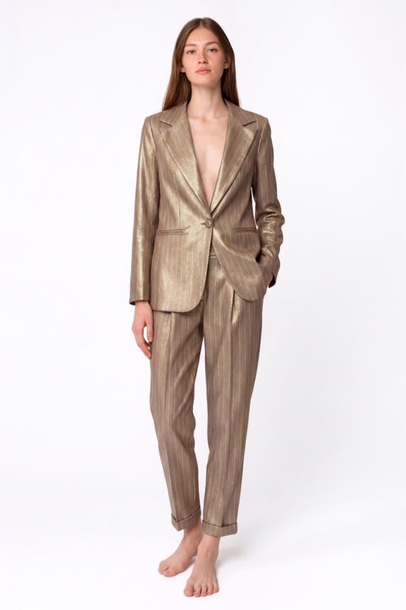 Fiorenza Amadori AW909425GC pinstriped jacket