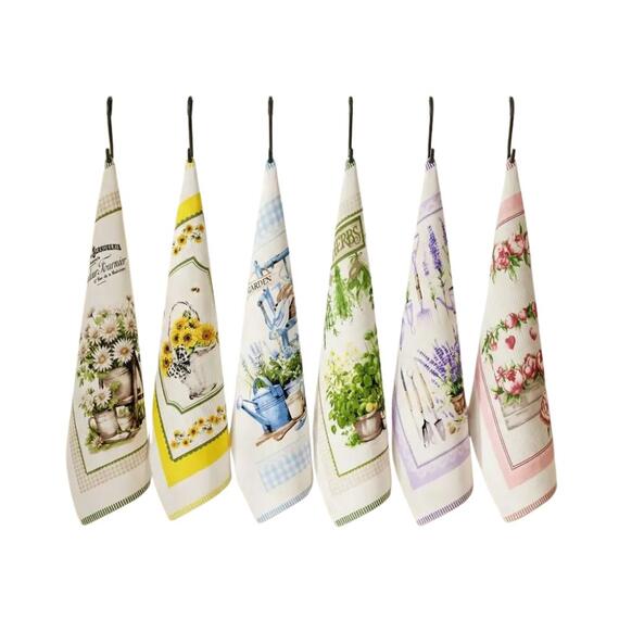 SET 6 STROFINACCI CUCINA LOVELY HOME COUNTRY&nbsp;&nbsp;