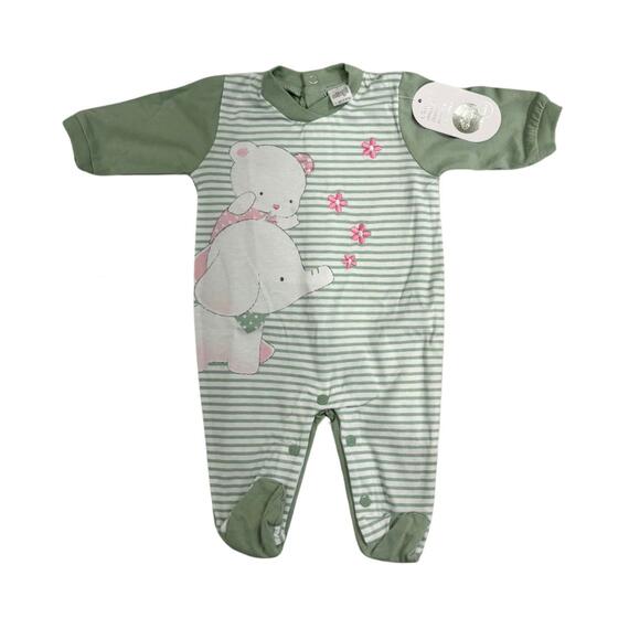 TUTINA NEONATO JERSEY DI COTONE ELLEPI BQ3457&nbsp;