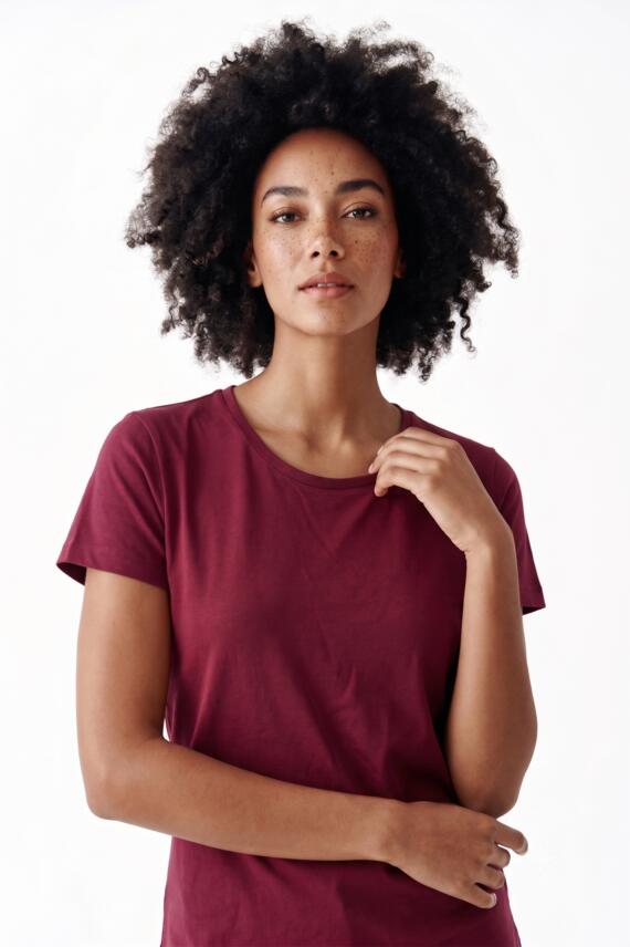T-SHIRT BASICA GIROCOLLO BSW050FA FIORENZA AMADORI