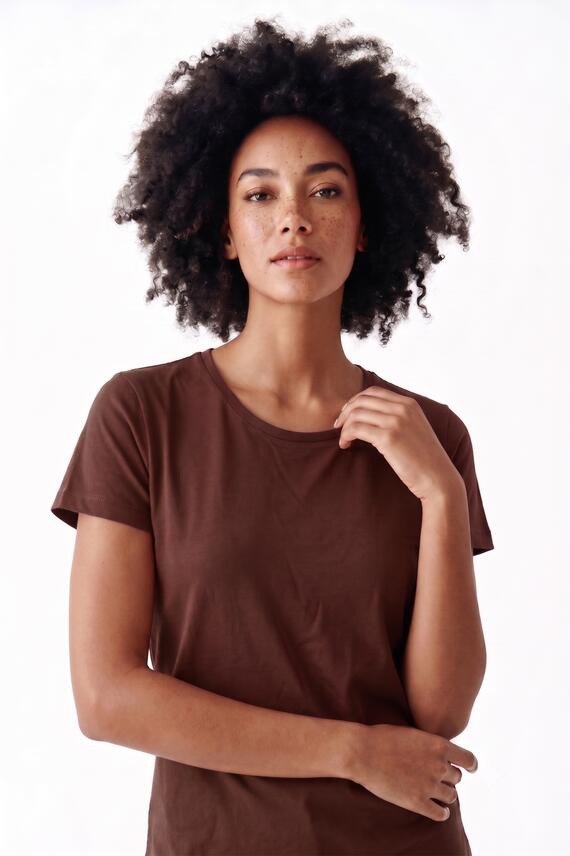 T-SHIRT BASICA GIROCOLLO BSW050FA FIORENZA AMADORI