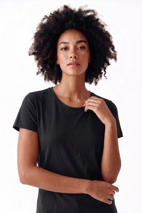 T-SHIRT BASICA GIROCOLLO BSW050FA FIORENZA AMADORI