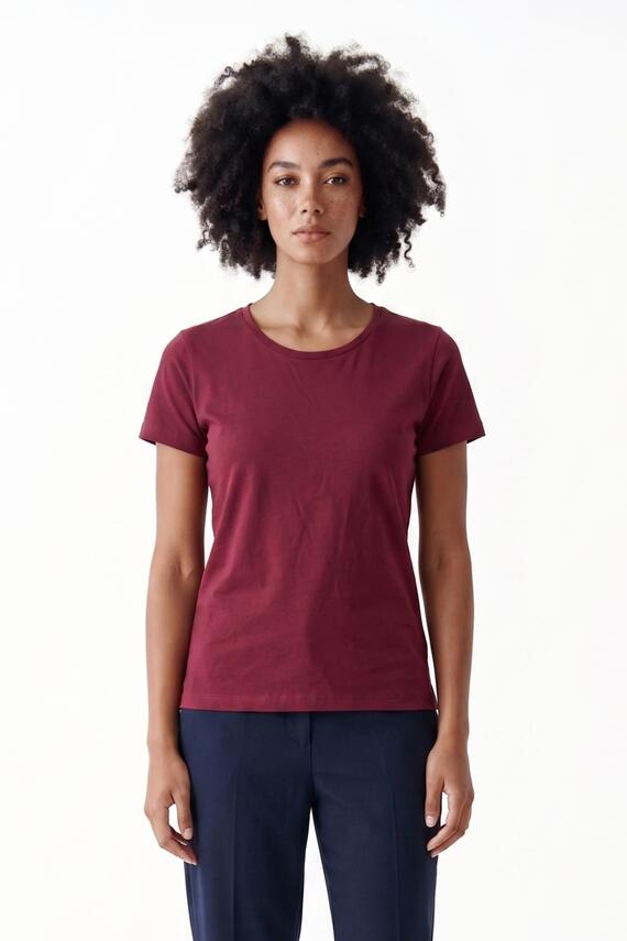 T-SHIRT BASICA GIROCOLLO BSW050FA FIORENZA AMADORI