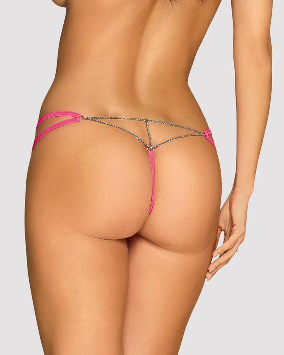 Sexy open lace thong Obsessive Letica Crotchless Thong - underwear - WOMEN  UNDERWEAR