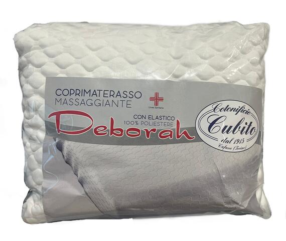 COPRIMATERASSO MATRIMONIALE MASSAGGIANTE DEBORAH COTONIFICIO CUBITO