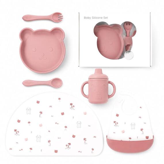 SET PAPPA SVEZZAMENTO IN SILICONE ELLEPI CR1028