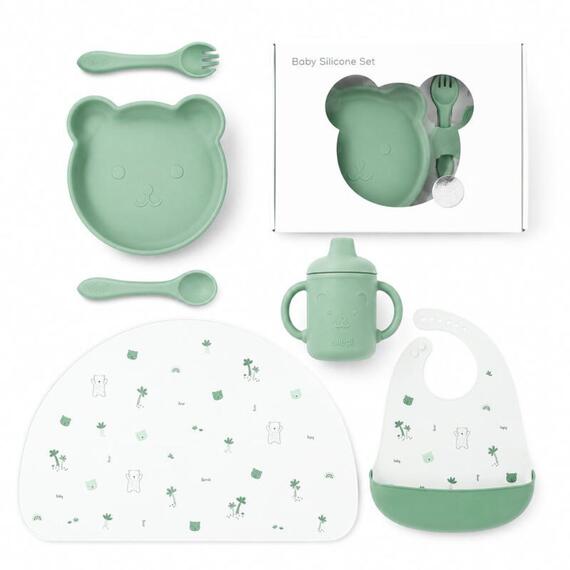 SET PAPPA SVEZZAMENTO IN SILICONE ELLEPI CR1028