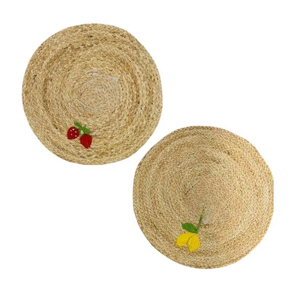 TOVAGLIETTA AMERICANA IN PAGLIA MAISON SOPHIE ELLY