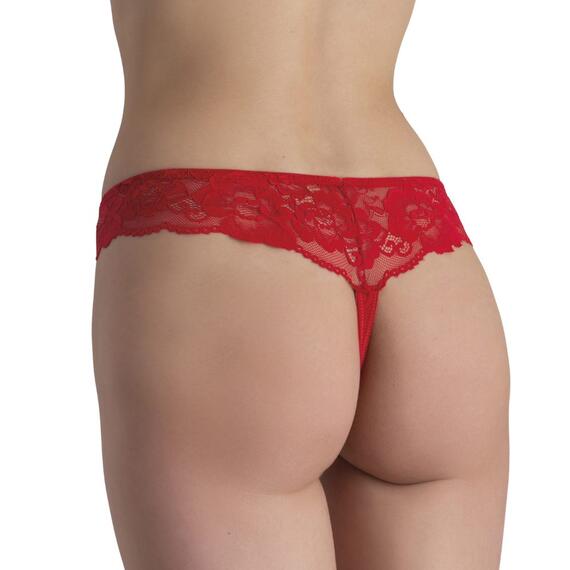 PERIZOMA DONNA IN COTONE ELASTICIZZATO E PIZZO INTIMAMI ID850