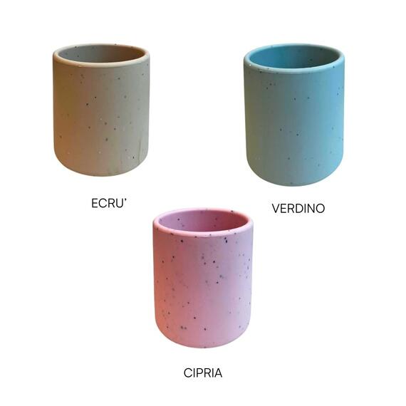 BICCHIERE NEONATO SILICONE ELLEPI IX4044
&nbsp;