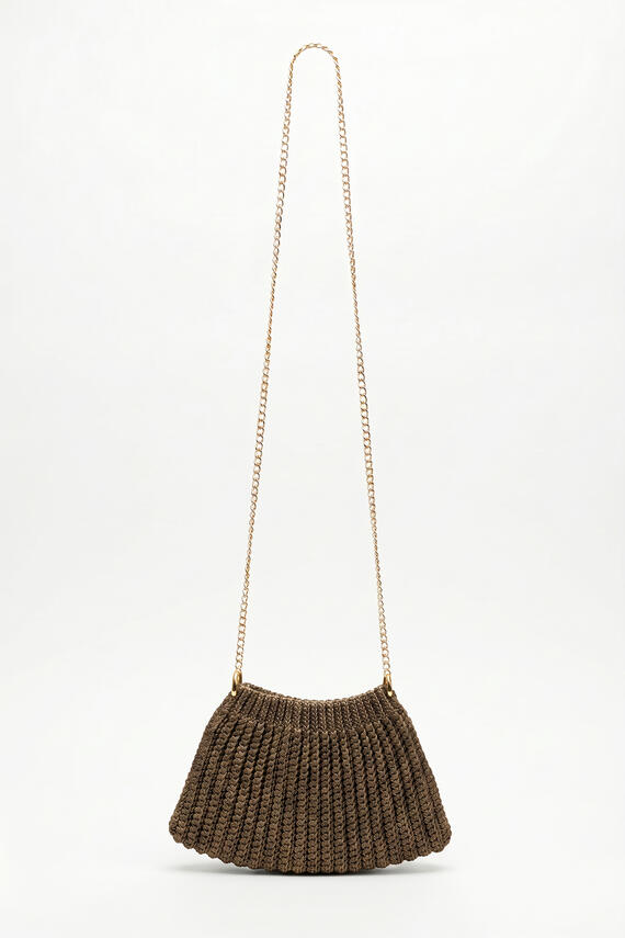 BORSA CROCHE INTRECCIATA ARTIGIANALE FIORENZA AMADORI LUMI&Egrave;RE&nbsp;
&nbsp;