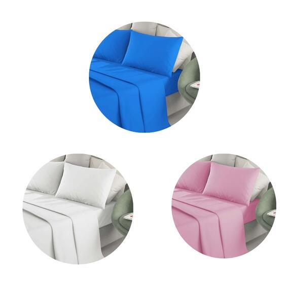 &nbsp;
COMPLETO LETTO MATRIMONIALE TINTA UNITA IRGE MARTA - 2 PIAZZE
&nbsp;