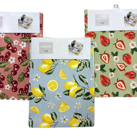 LOVELY HOME MERIGGIO KITCHEN PLACEMAT 30x45
