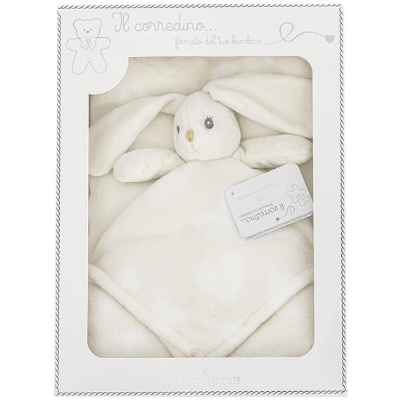 COPERTA CULLA PILE CON PUPAZZO DOUDOU NG-4790 NAZARENO GABRIELLI 