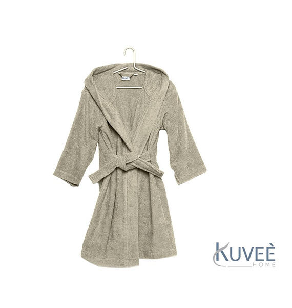 UNISEX KUVEE' HOME CALIBRATED SPONGE BATHROBE IN ENVELOPE