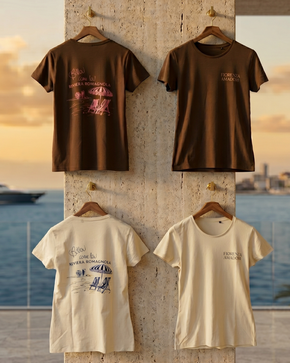 T-SHIRT BELLA COME LA RIVIERA ROMAGNOLA FIORENZA AMADORI&nbsp;