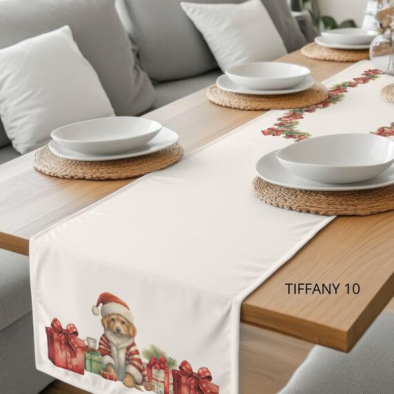 RUNNER DA TAVOLA VINGI TIFFANY XMAS (45 X 140 cm)