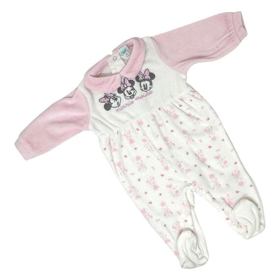 TUTINA NEONATA IN CINIGLIA CON COLLETTO DISENY BABY WQ3105