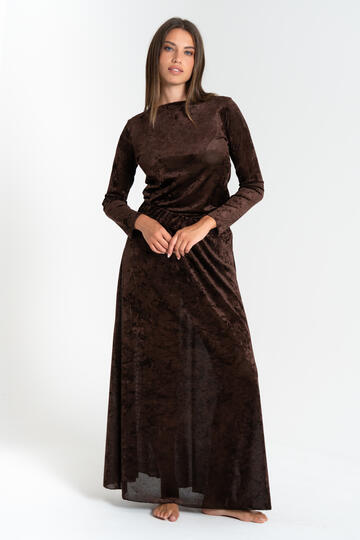 FIORENZA AMADORI WOMEN'S LONG CHENILLE SKIRT L53031